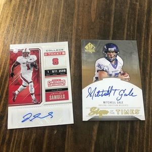 Autograph Card Lot - NFL RC